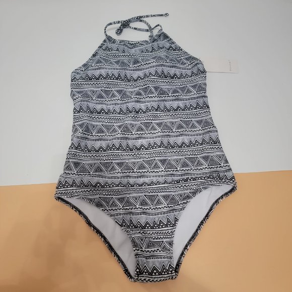 Ekouaer One Piece Swimsuit Halter High Neck Backless NWT size Small - Picture 4 of 12